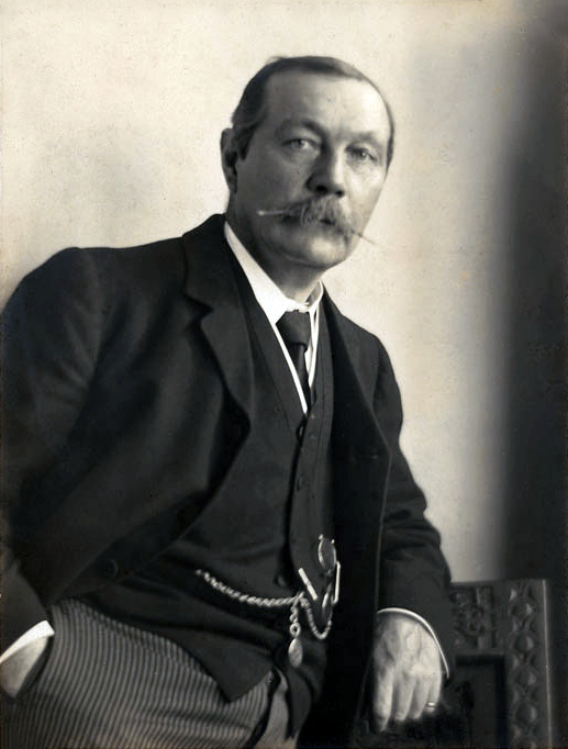 arthur conan doyle by walter benington, 1914